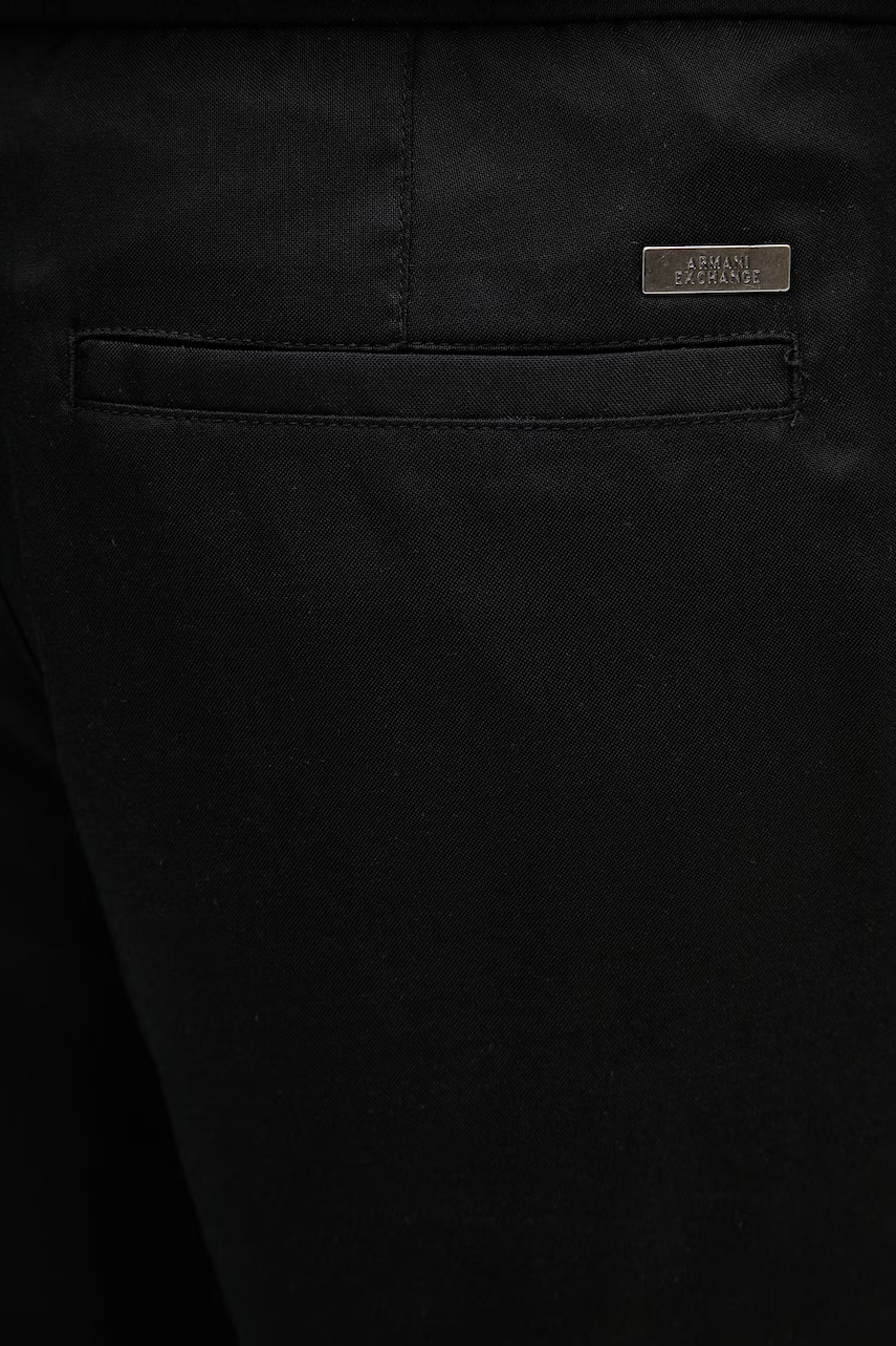 Armani Exchange šortky pánske z lyocellu