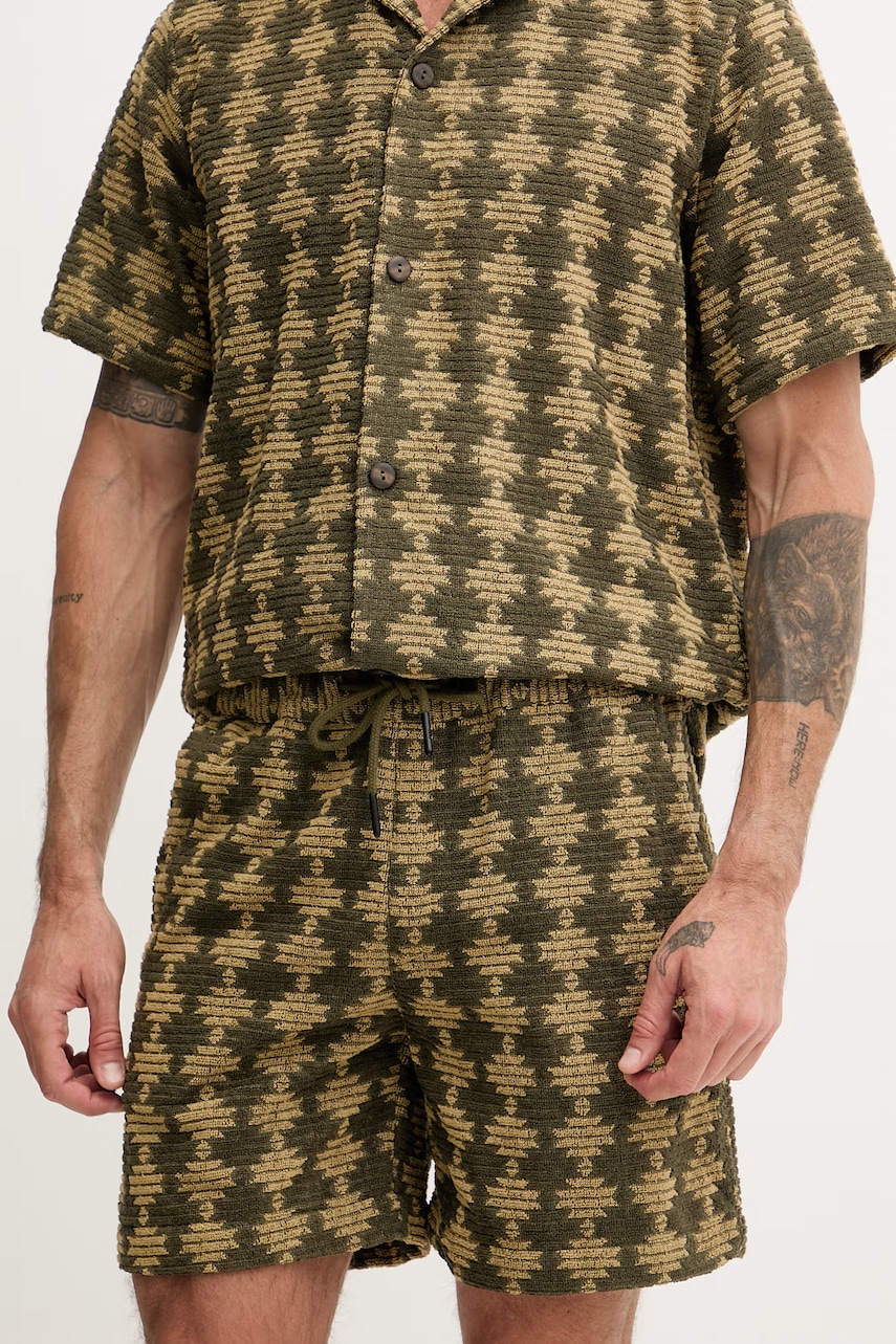 OAS pantaloni scurți de trening pentru bărbați, din bumbac