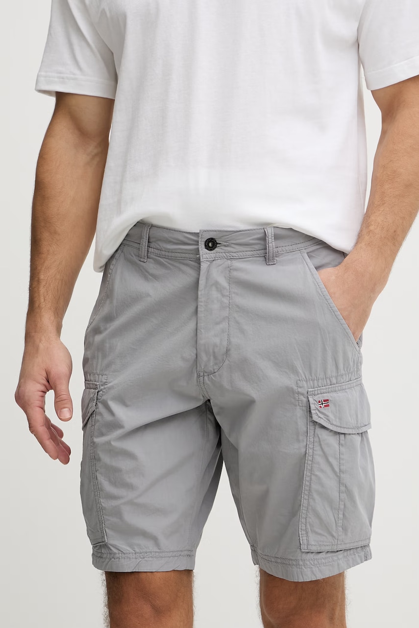 Napapijri pantaloni scurți pentru bărbați, din bumbac Noto 2.0