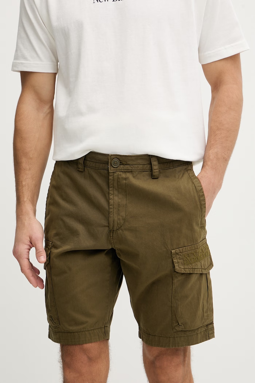Napapijri pantaloni scurți pentru bărbați, din bumbac N-Deline