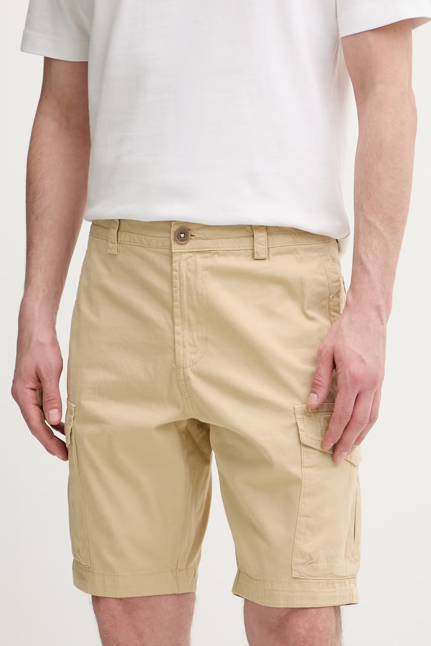 Napapijri pantaloni scuți cargo pentru bărbați, din bumbac N-Deline