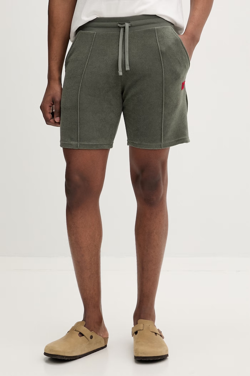 HUGO σορτς lounge Ανδρικά με βαμβάκι TERRANCE SHORTS