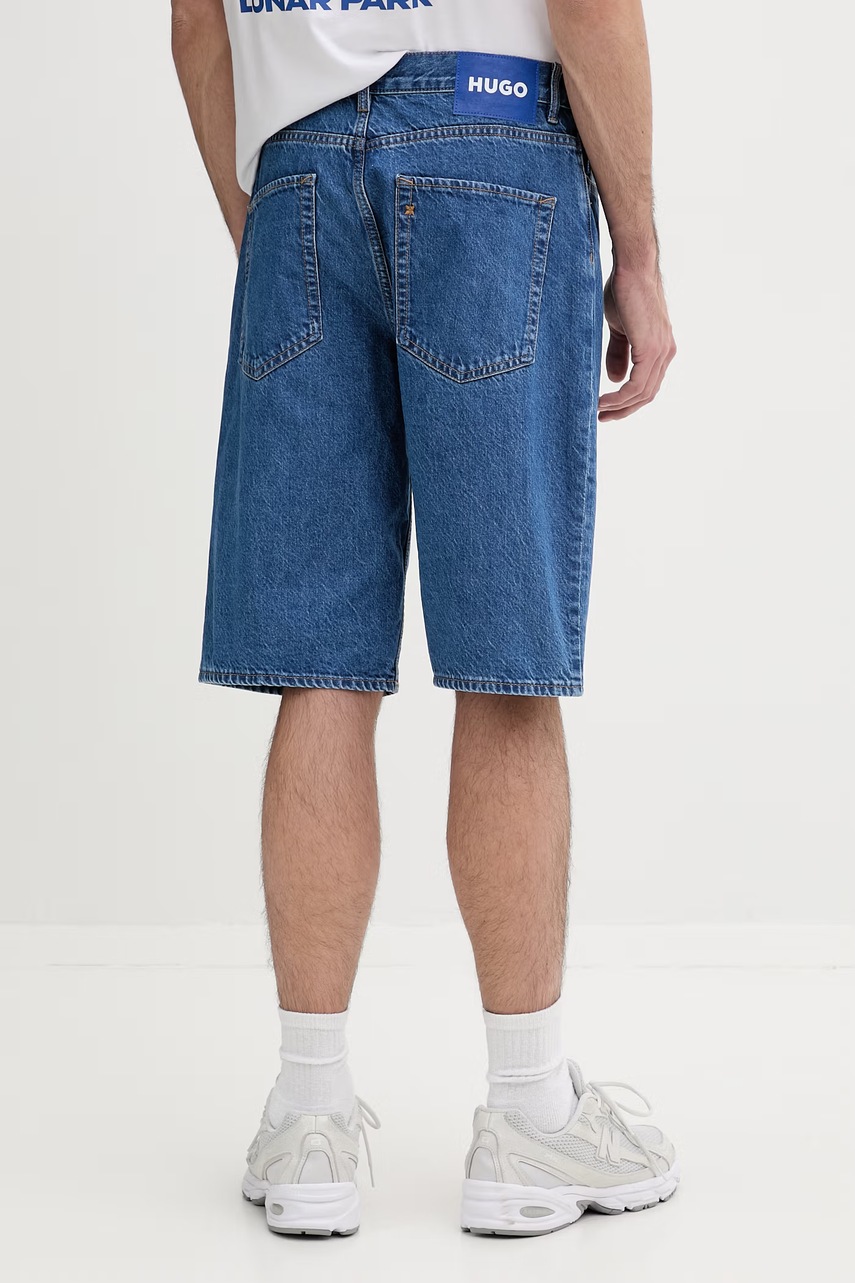 Džínové šortky Hugo Blue Skate shorts (obrázek 3)
