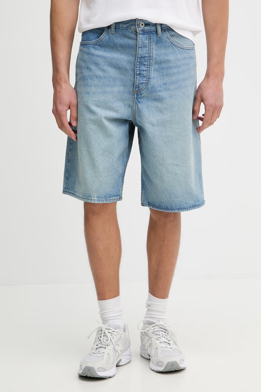 HUGO Blue σορτς ανδρικά βαμβακερά MASON/S 50555996 μπλε 30,36,34,32,31,33