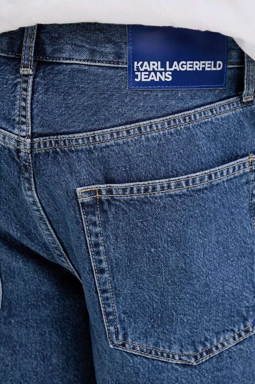 Karl Lagerfeld Jeans šortky pánske rifľové