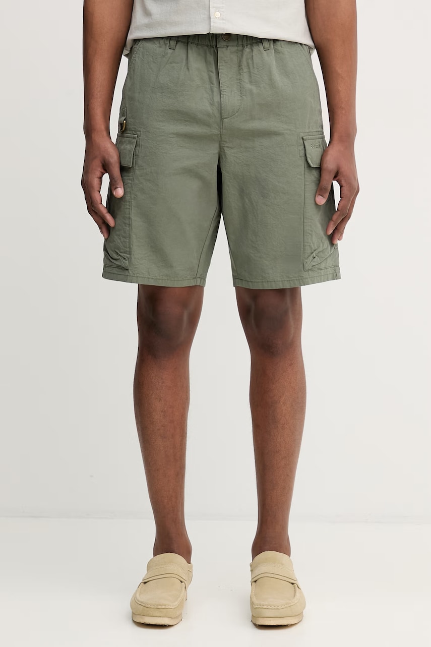 Barbour MST0076OL52 szorty cargo bawełniane męskie
