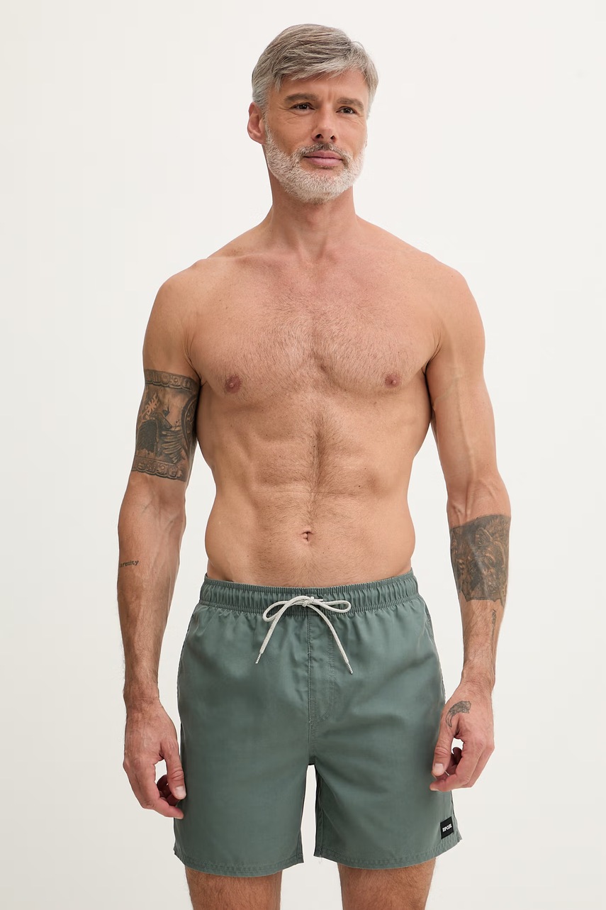 Rip Curl σορτς μαγιό Ανδρικά OFFSET VOLLEY 0ENMBO πράσινο S,XL,XXL,L,M