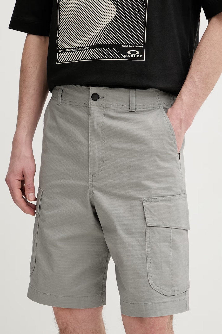 Oakley pantaloni scuți cargo pentru bărbați bumbăcești cu elastan