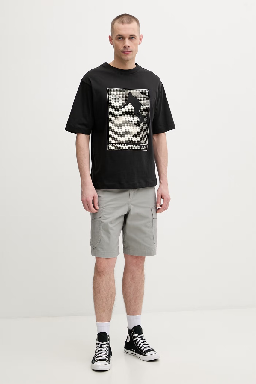 Oakley cargo šortky pánské bavlněné s elastanem