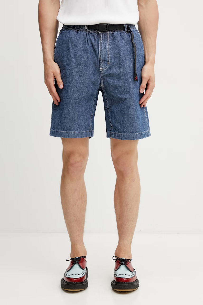 Gramicci JAPANESE CHAMBRAY SHORT szorty jeansowe męskie
