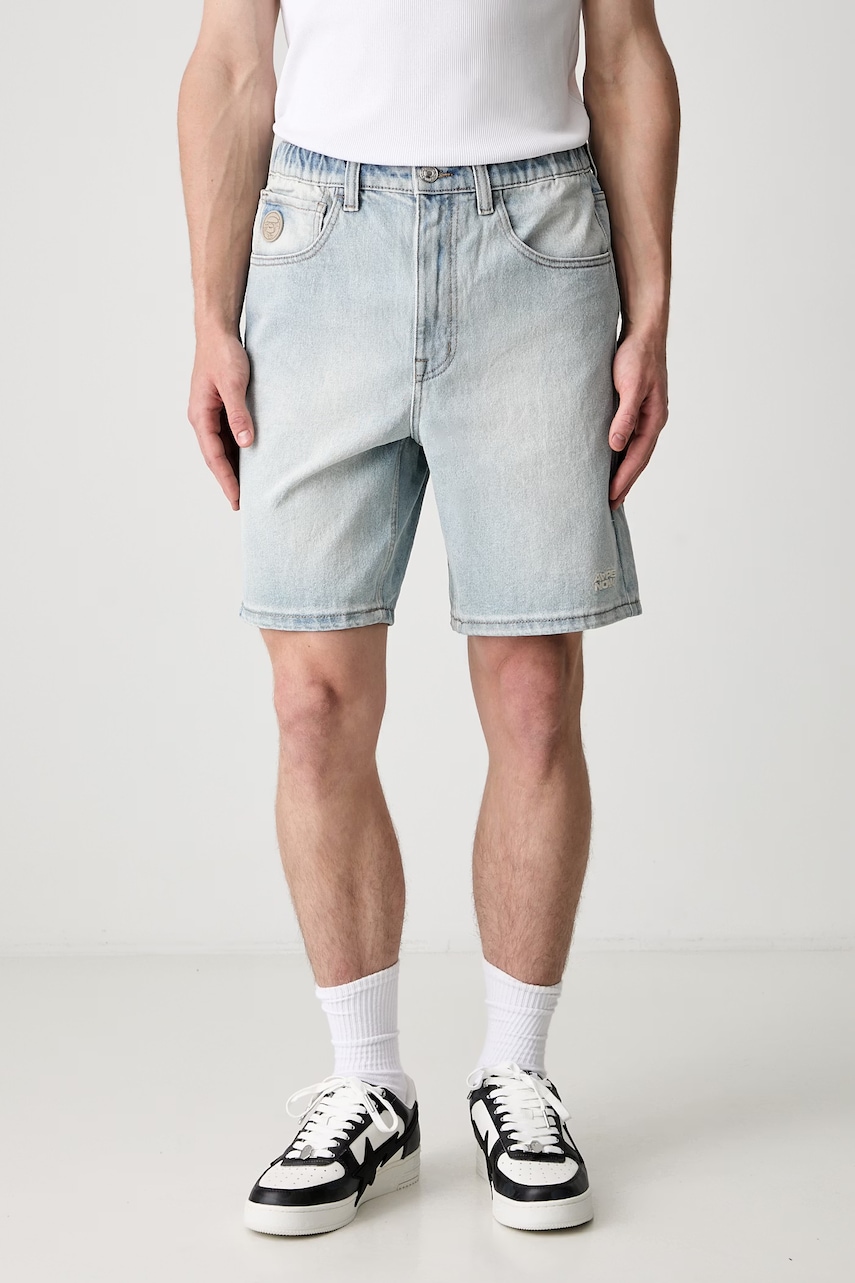 AAPE szorty jeansowe męskie