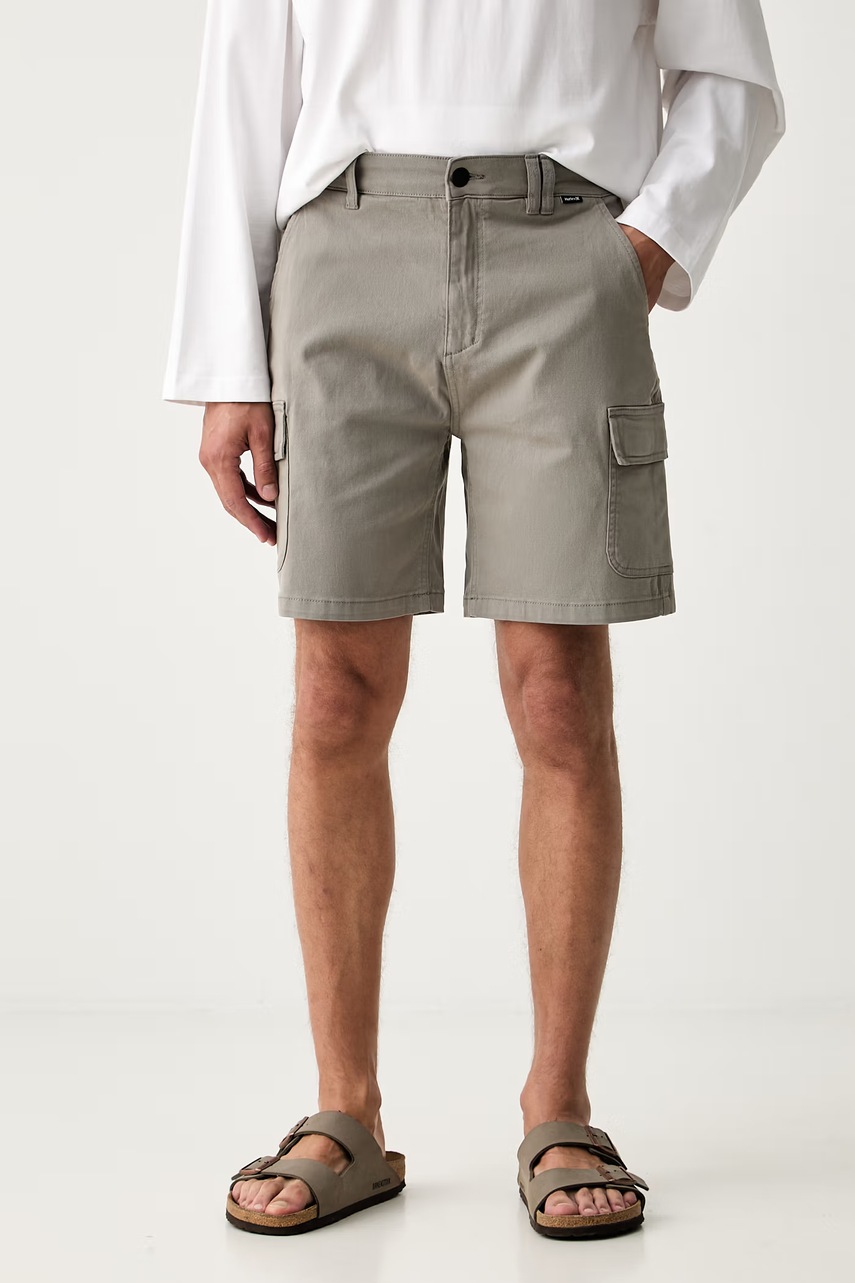 Hurley pantaloni scuți cargo pentru bărbați din bumbac cu elastan