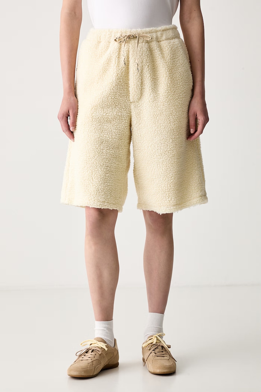 American Vintage szorty sherpa sportowe