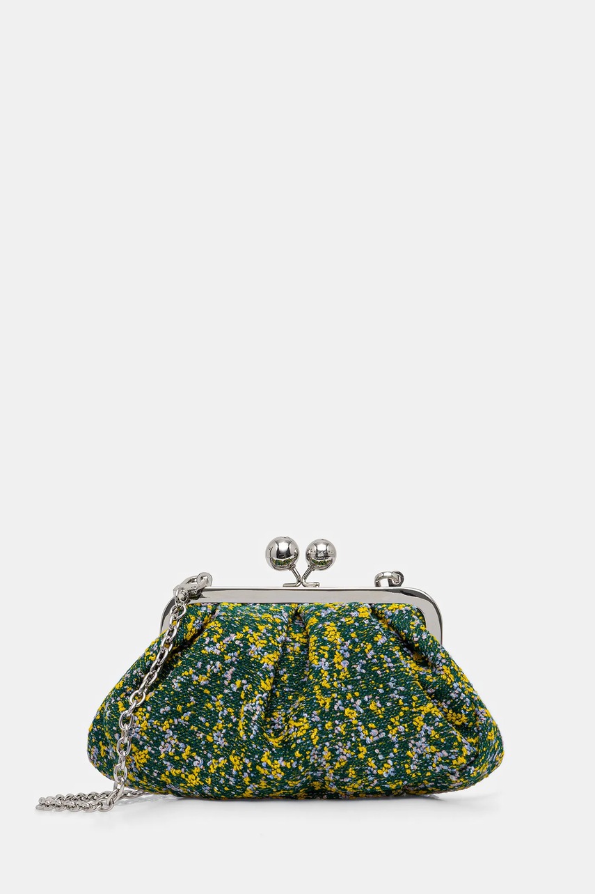 Weekend Max Mara geantă de mână cu lână ACCENNI