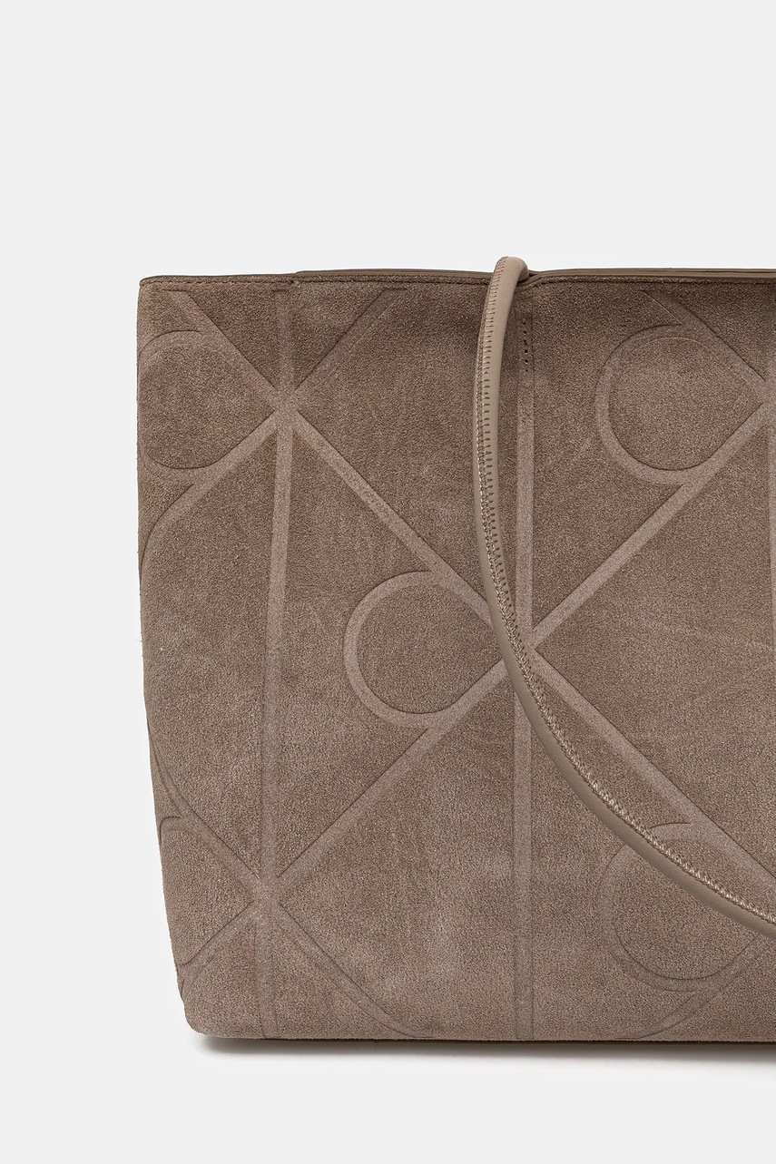 Semišová kabelka Calvin Klein (obrázek 3)