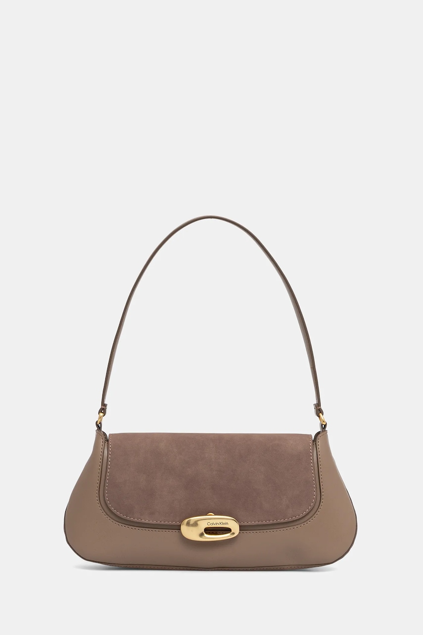 Δερμάτινη τσάντα Calvin Klein