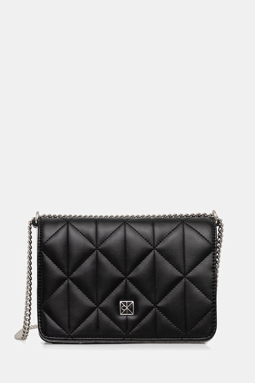 Levně Kabelka Calvin Klein černá barva, LV04F3321G