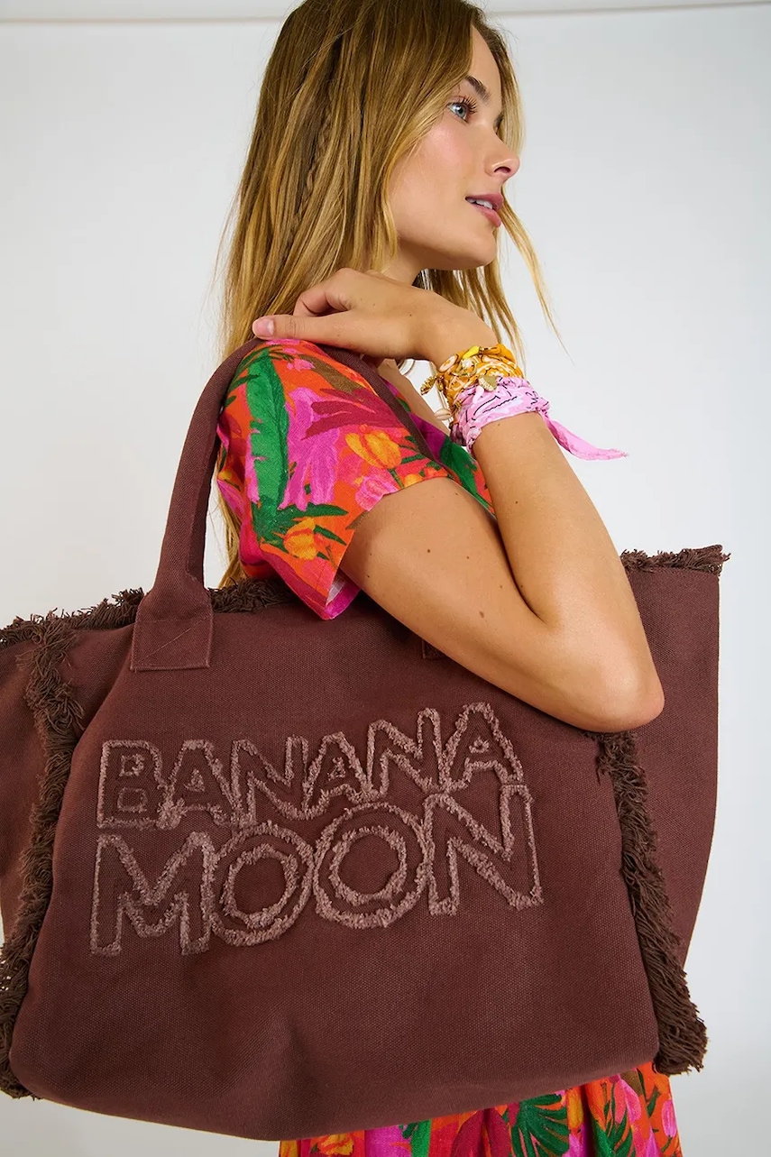 Banana Moon  плажна чанта дамска от памук Carlina