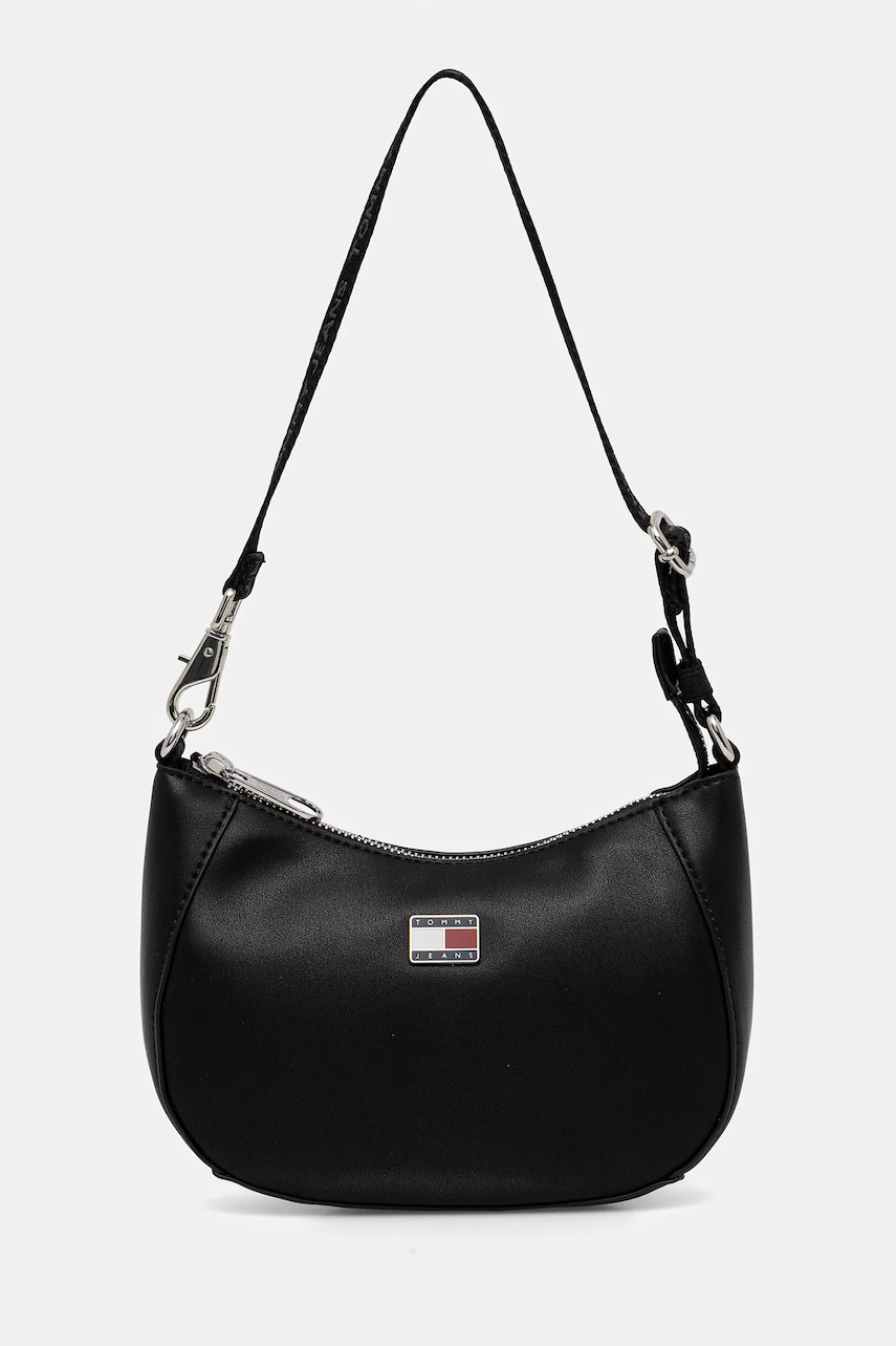 Tommy Jeans poșetă culoarea negru, AW0AW18064