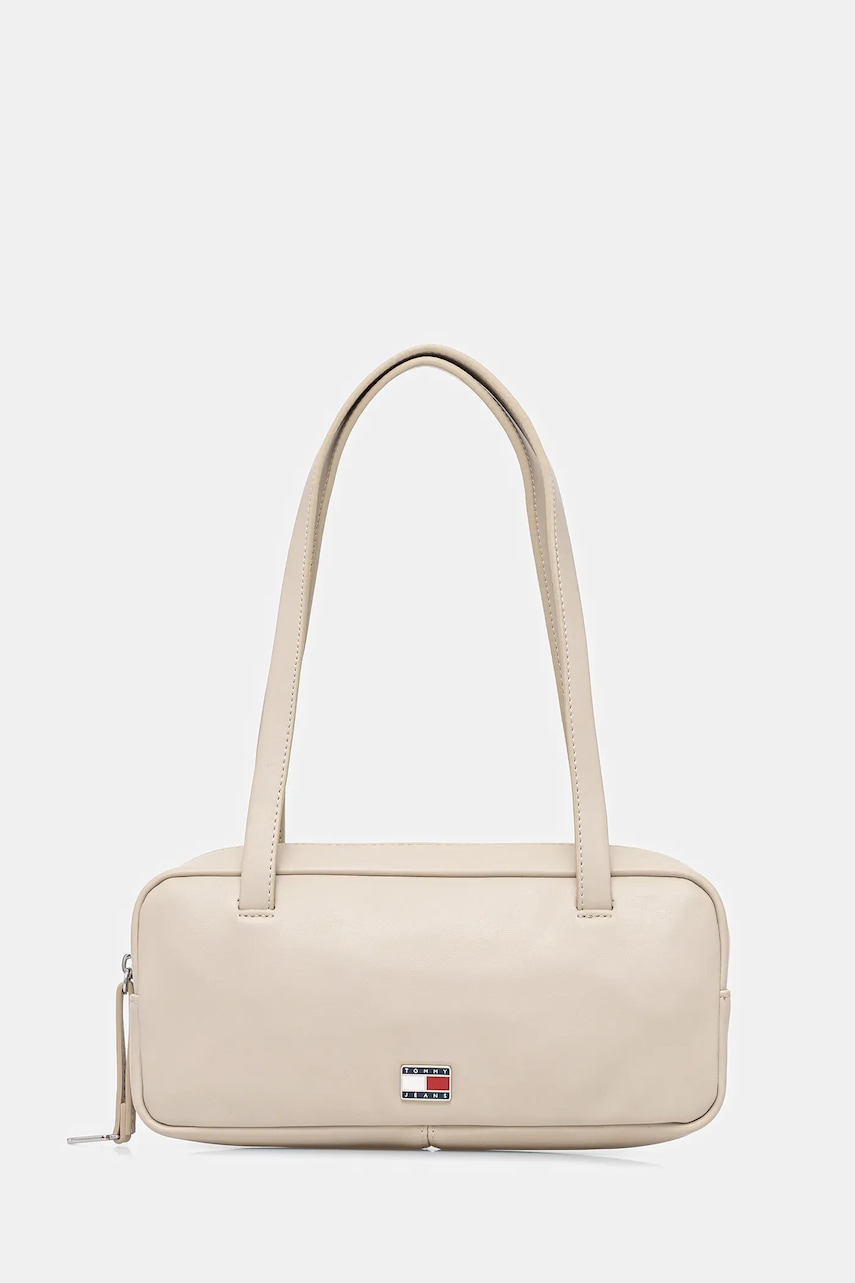 Tommy Jeans poseta culoarea bej, AW0AW18075