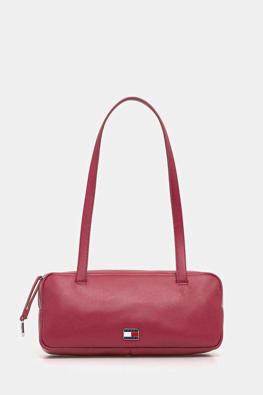 Tommy Jeans poseta culoarea roz, AW0AW18075