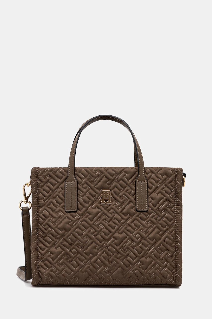 Τσάντες ώμου & shopper bags tommy hilfiger σε πρασινο