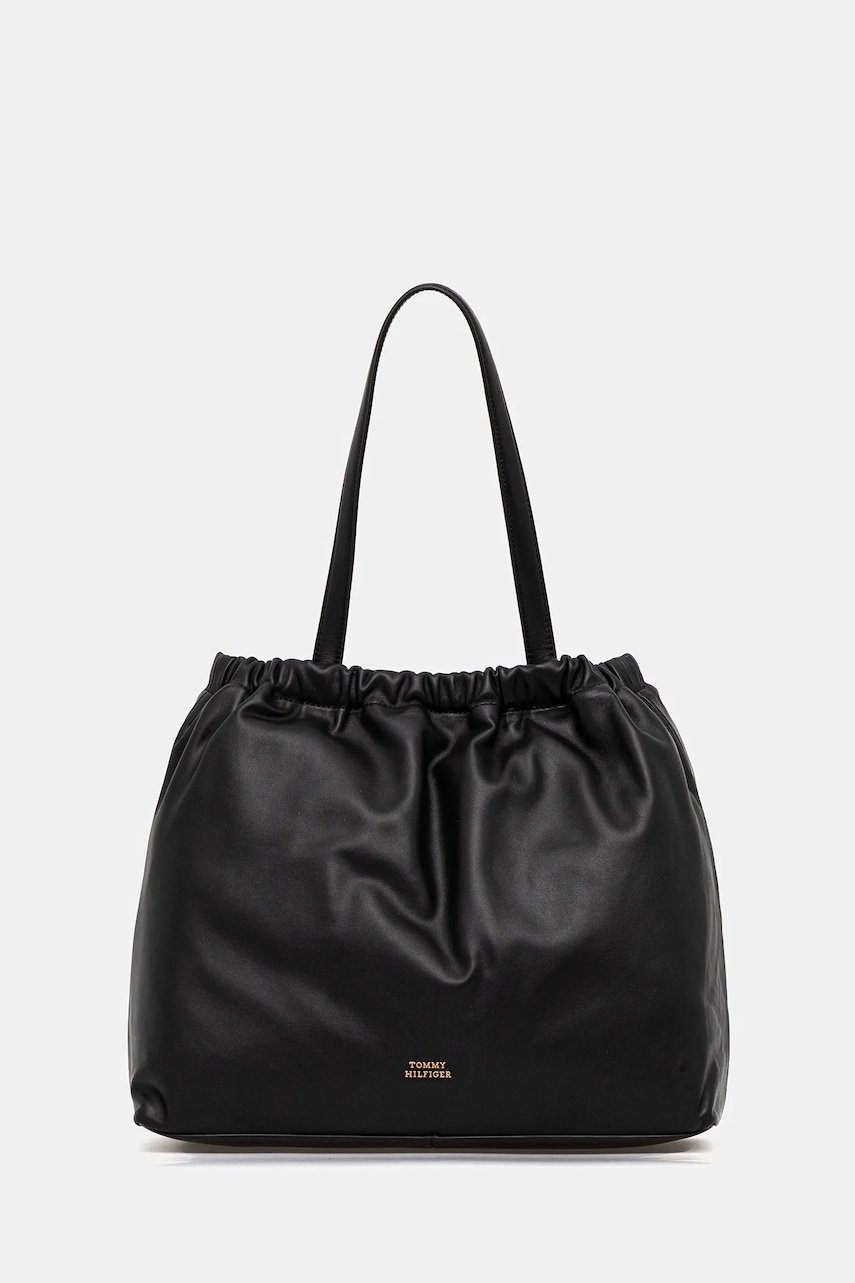 Δερμάτινη τσάντα Tommy Hilfiger