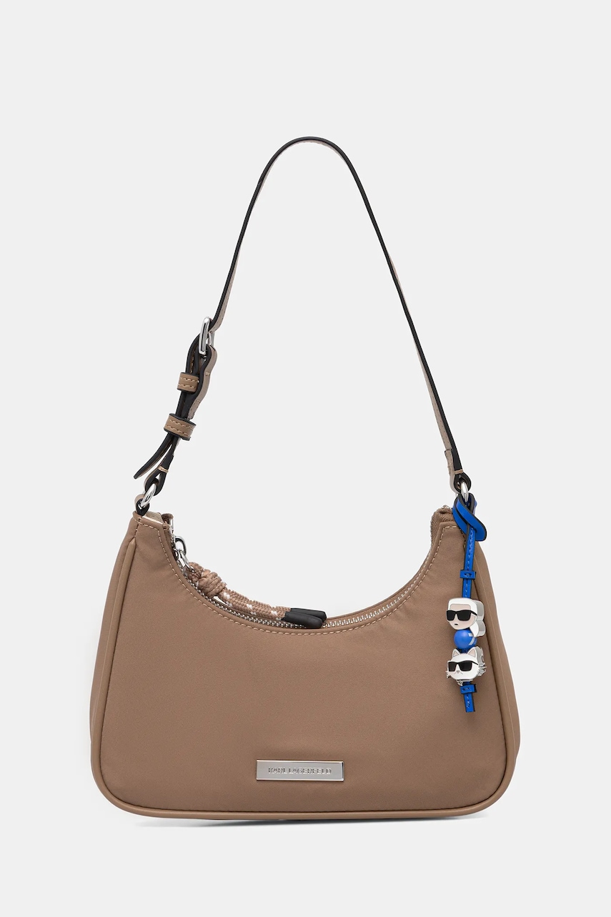 Karl Lagerfeld geantă IKON culoarea maro, B1W32068