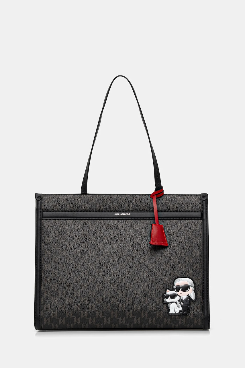 Karl Lagerfeld poșetă IKON MONOGRAM