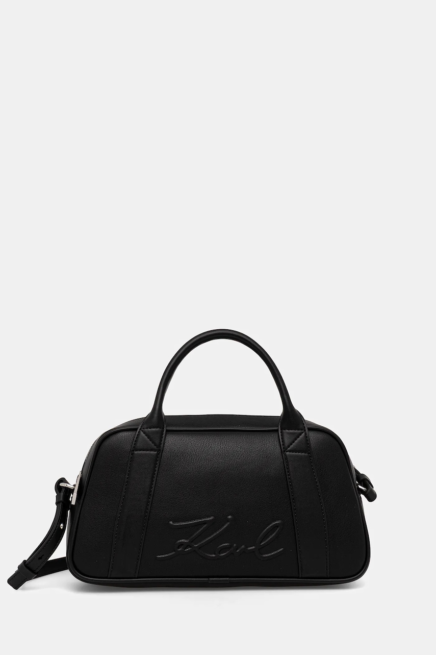 Karl Lagerfeld poșetă K/VILLE culoarea negru, B1W30068