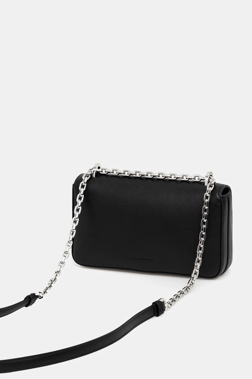 Kožená kabelka Karl Lagerfeld K/SIGNATURE (obrázek 3)