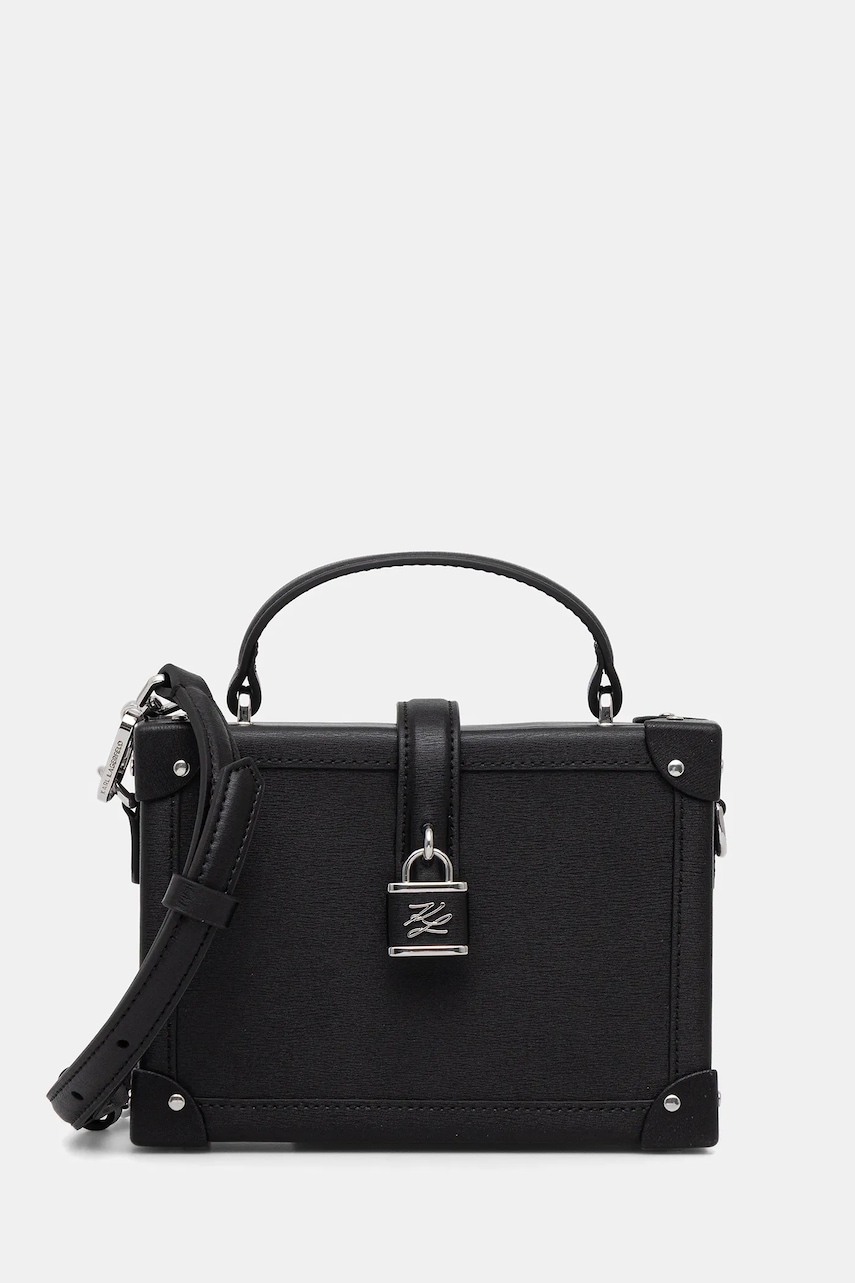 Karl Lagerfeld poșetă de piele K/AUTOGRAPH