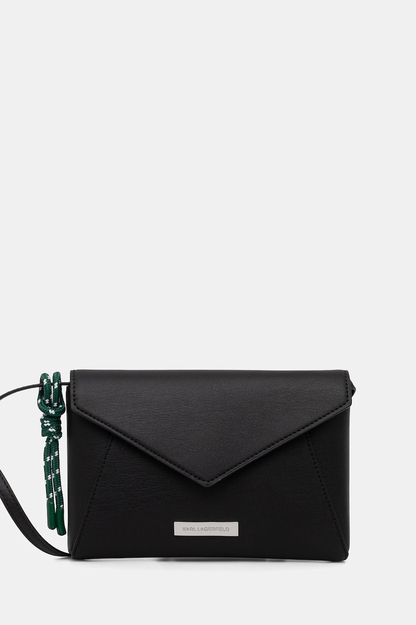 Karl Lagerfeld geantă IKON culoarea negru, B1W32001