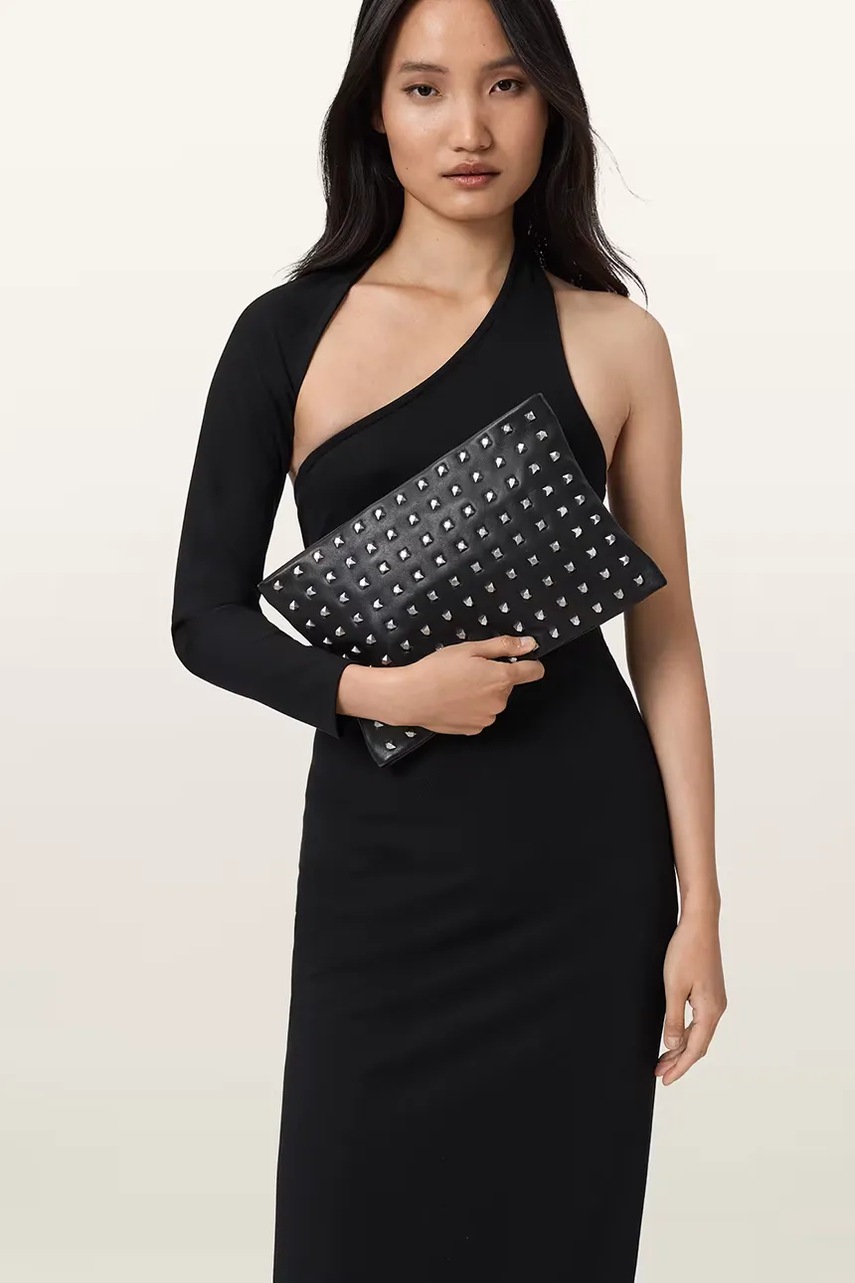 Kožené psaníčko AllSaints (obrázek 6)