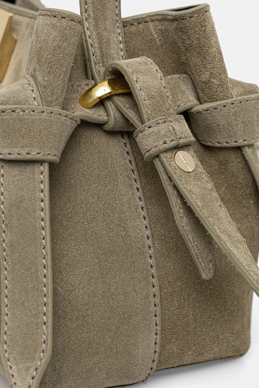 Τσάντα σουέτ Yuzefi GYOZA MINI φωτογραφία