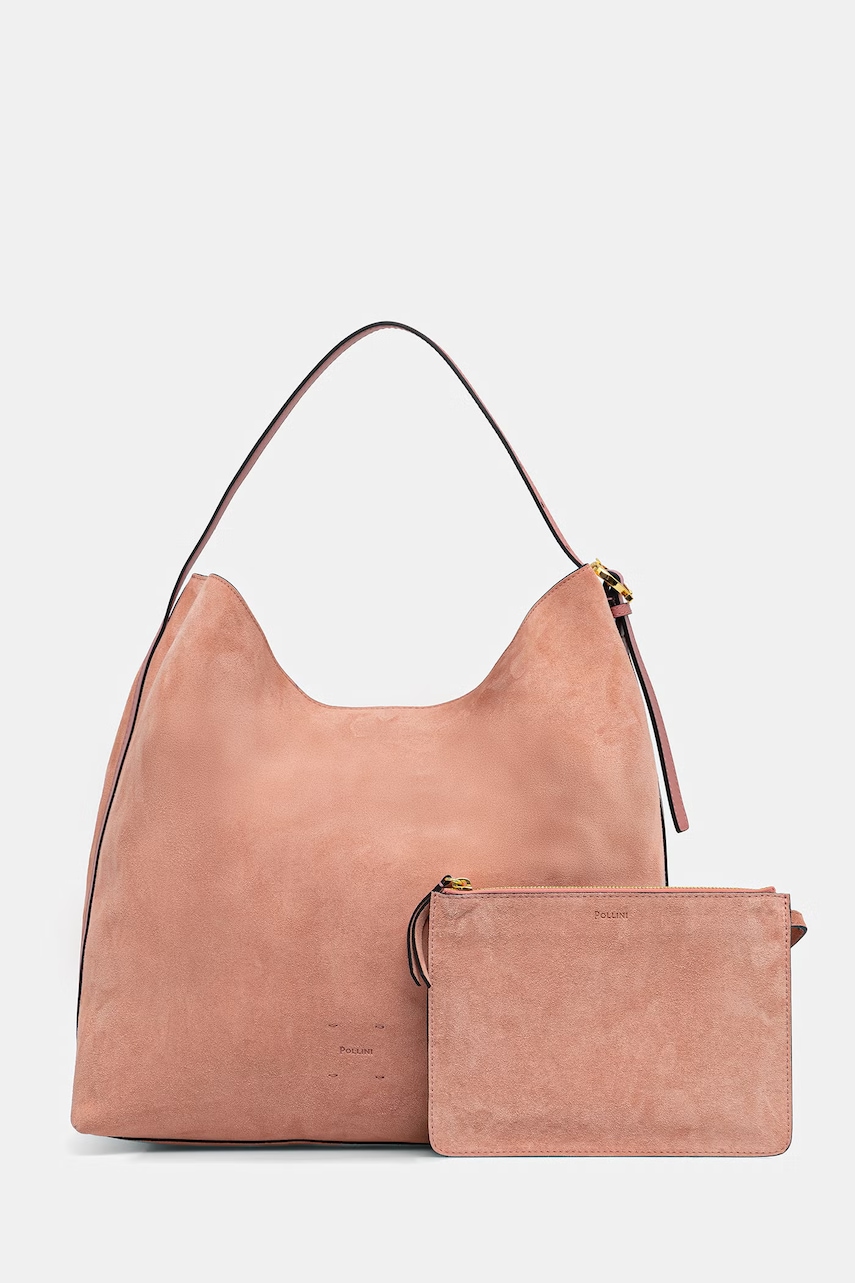 Τσάντα σουέτ Pollini