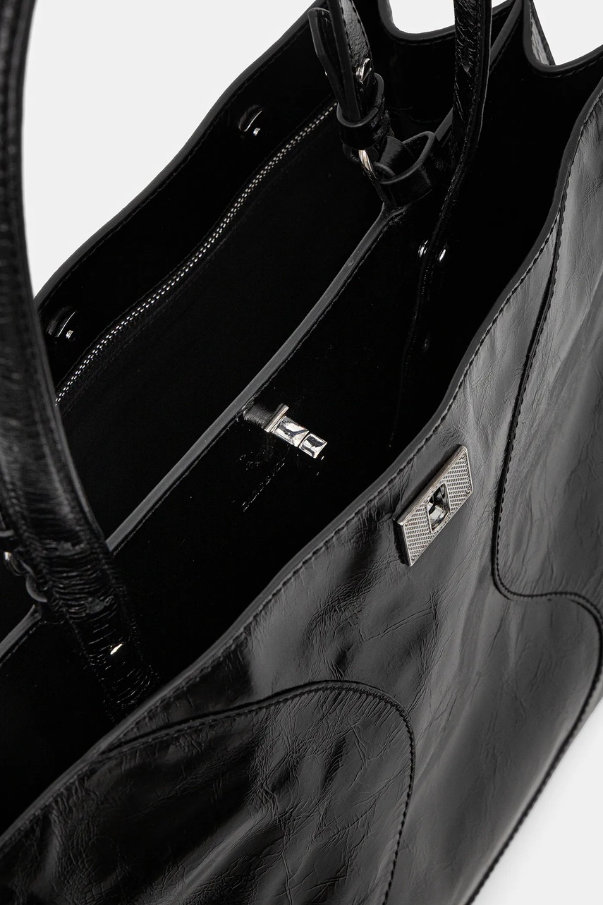 Kožená kabelka ZADIG&VOLTAIRE JACK VINTAGE PATENT (obrázek 5)