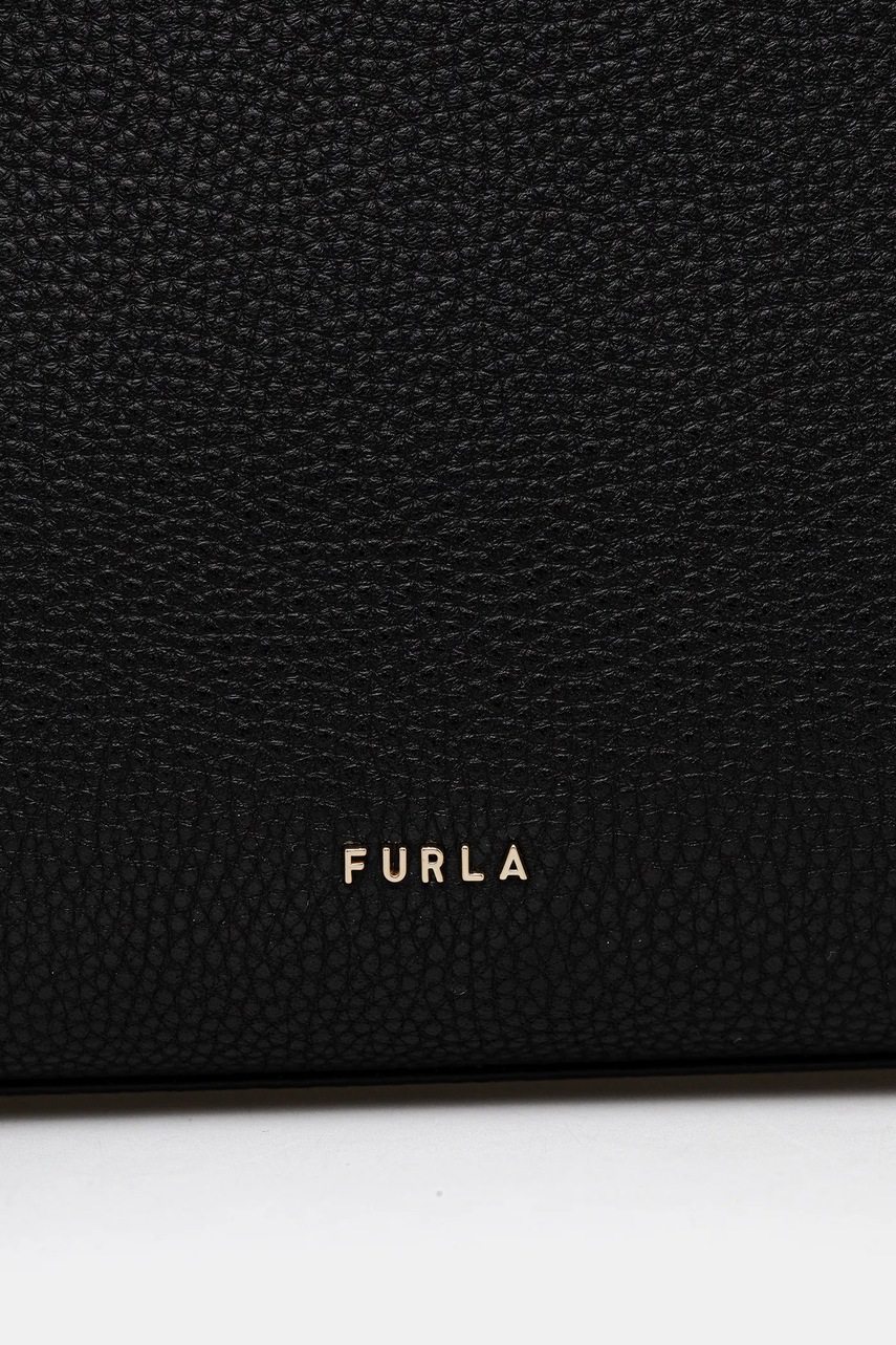 Δερμάτινη τσάντα Furla φωτογραφία