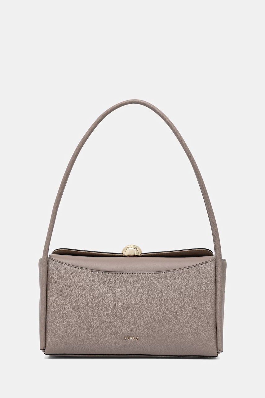 Furla poșetă de piele Nicole M Boston Bag