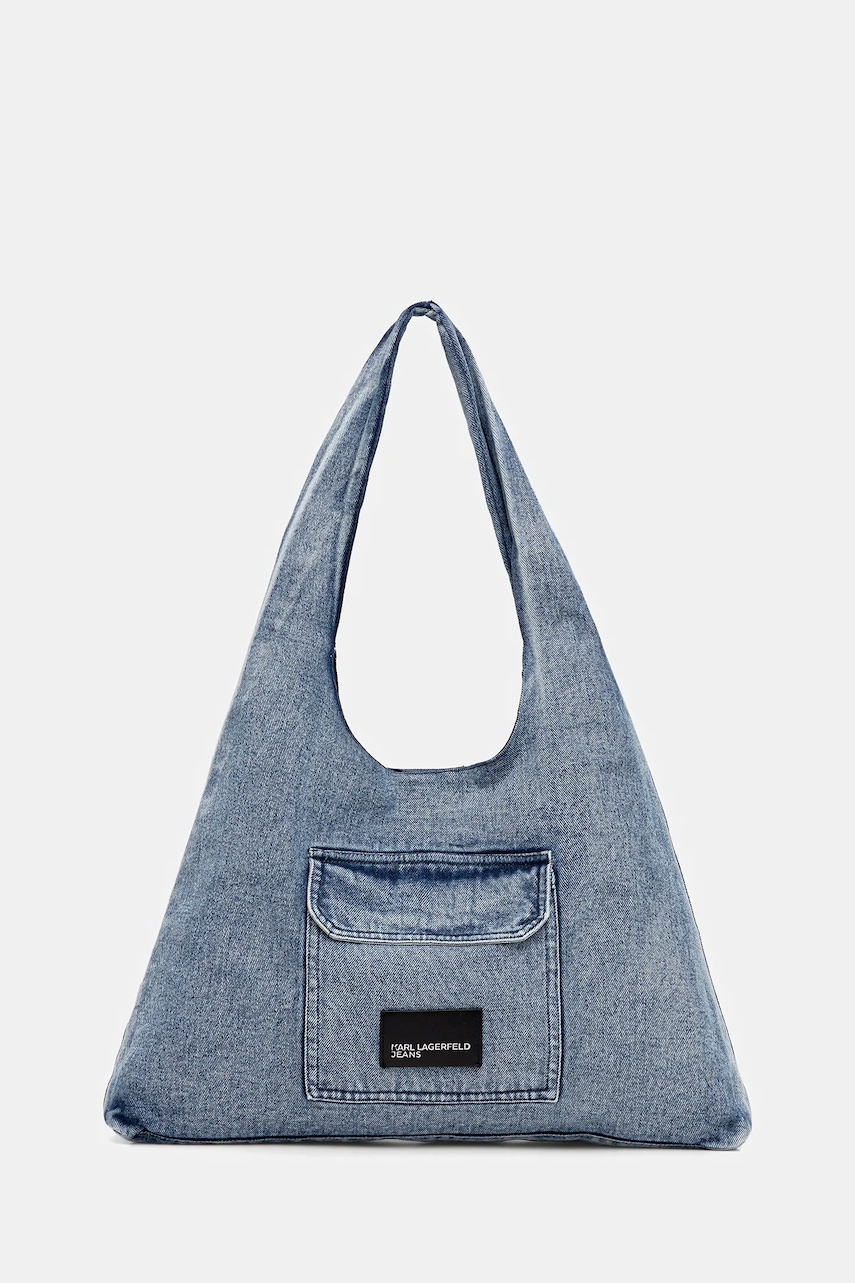 Τζιν τσάντα Karl Lagerfeld Jeans