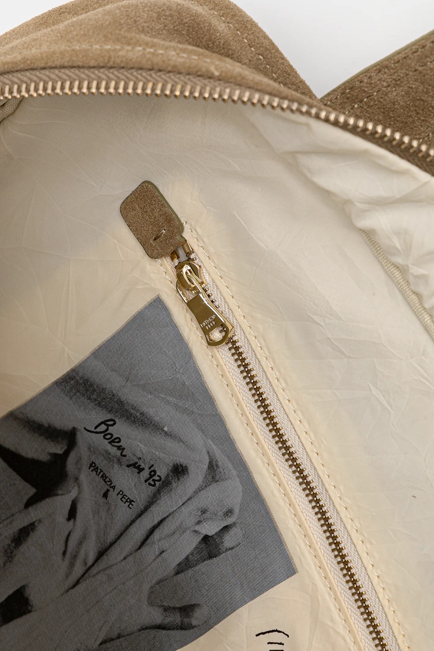 Semišová kabelka Patrizia Pepe (obrázek 5)