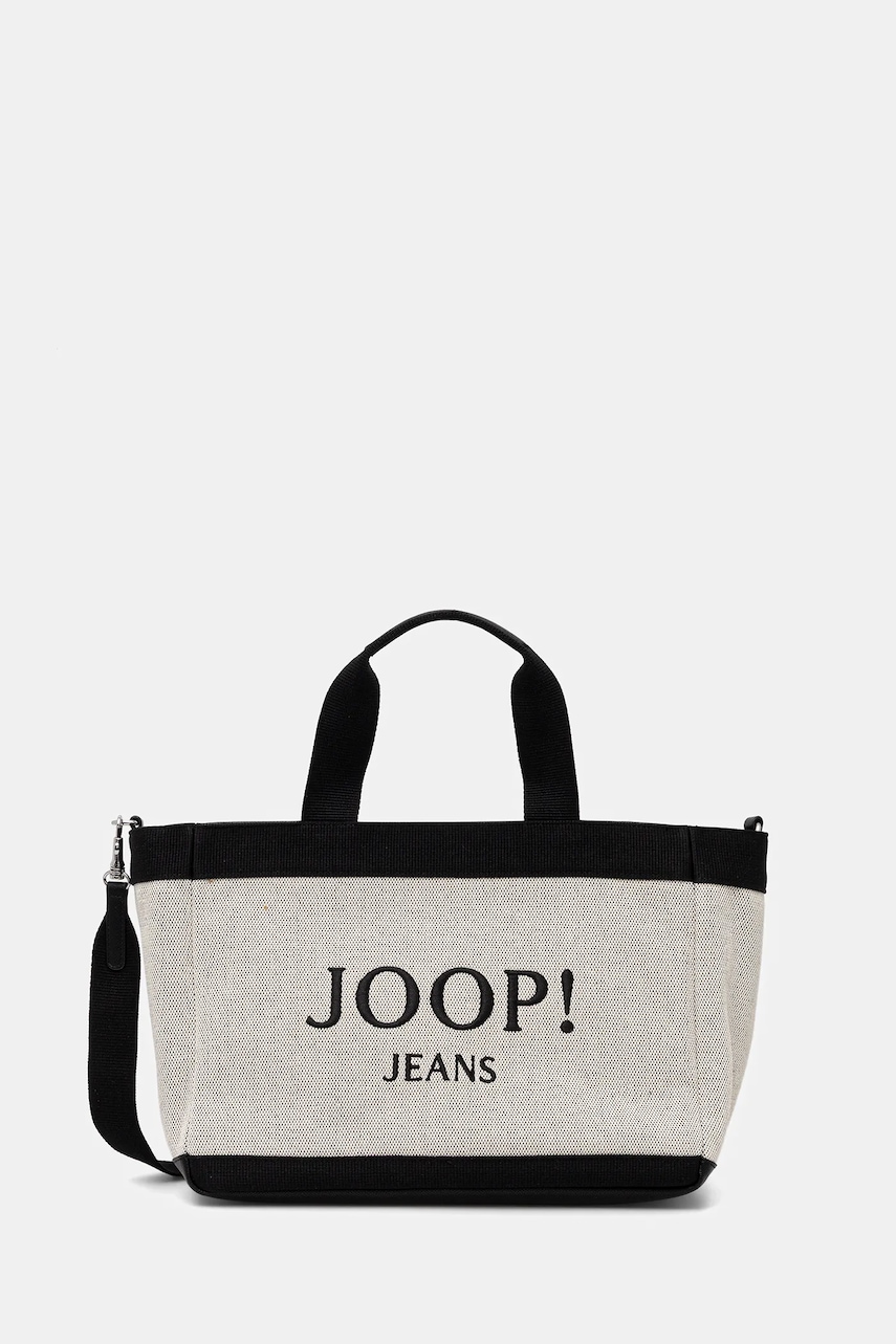 Joop! poșetă Calduccio Tela culoarea bej, 4130001289