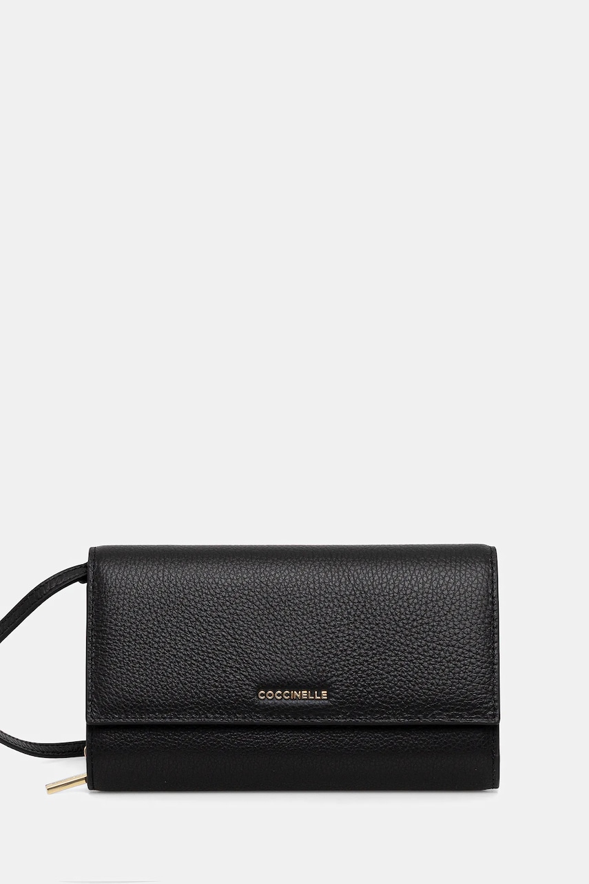 Δερμάτινη τσάντα ώμου Coccinelle