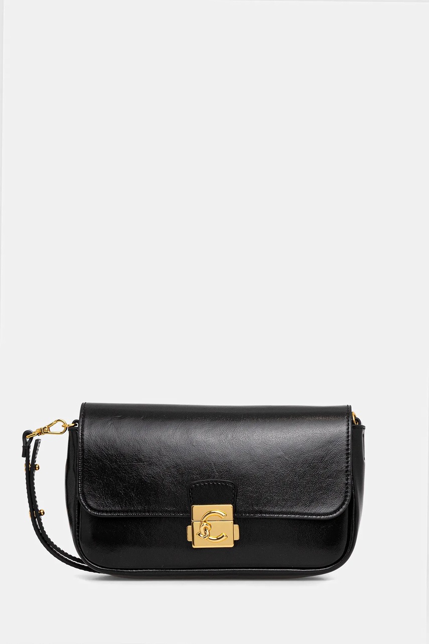 Coccinelle poșetă de piele culoarea negru, E5 U4M 52 01 01