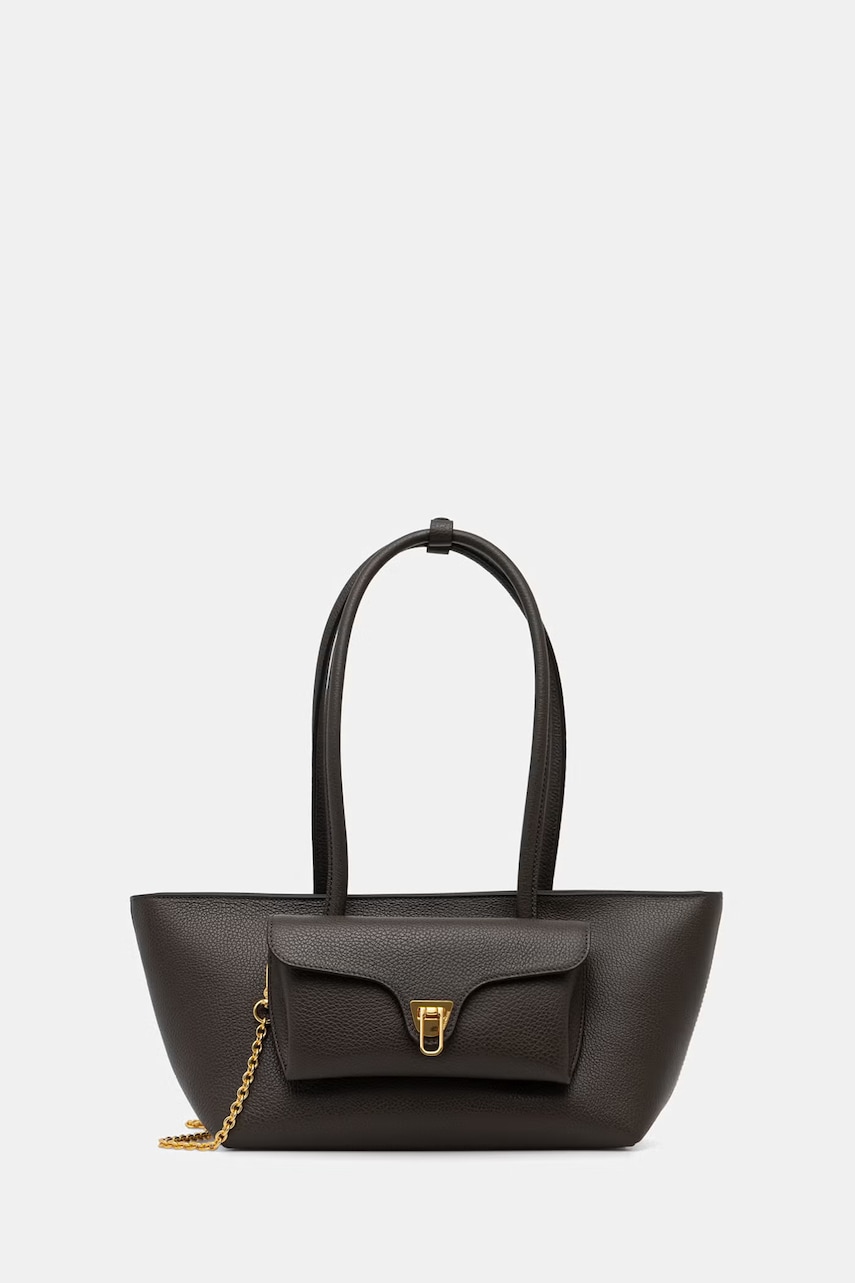 Coccinelle geantă shopper pentru femei din piele DOUBLE BEAT