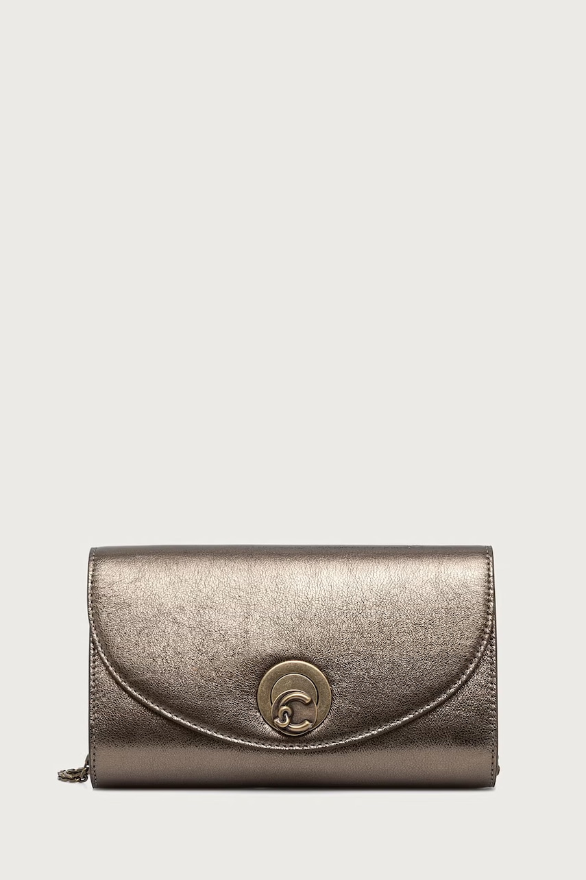Coccinelle  geantă crossbody pentru femei din piele NIKLA SMOOTH