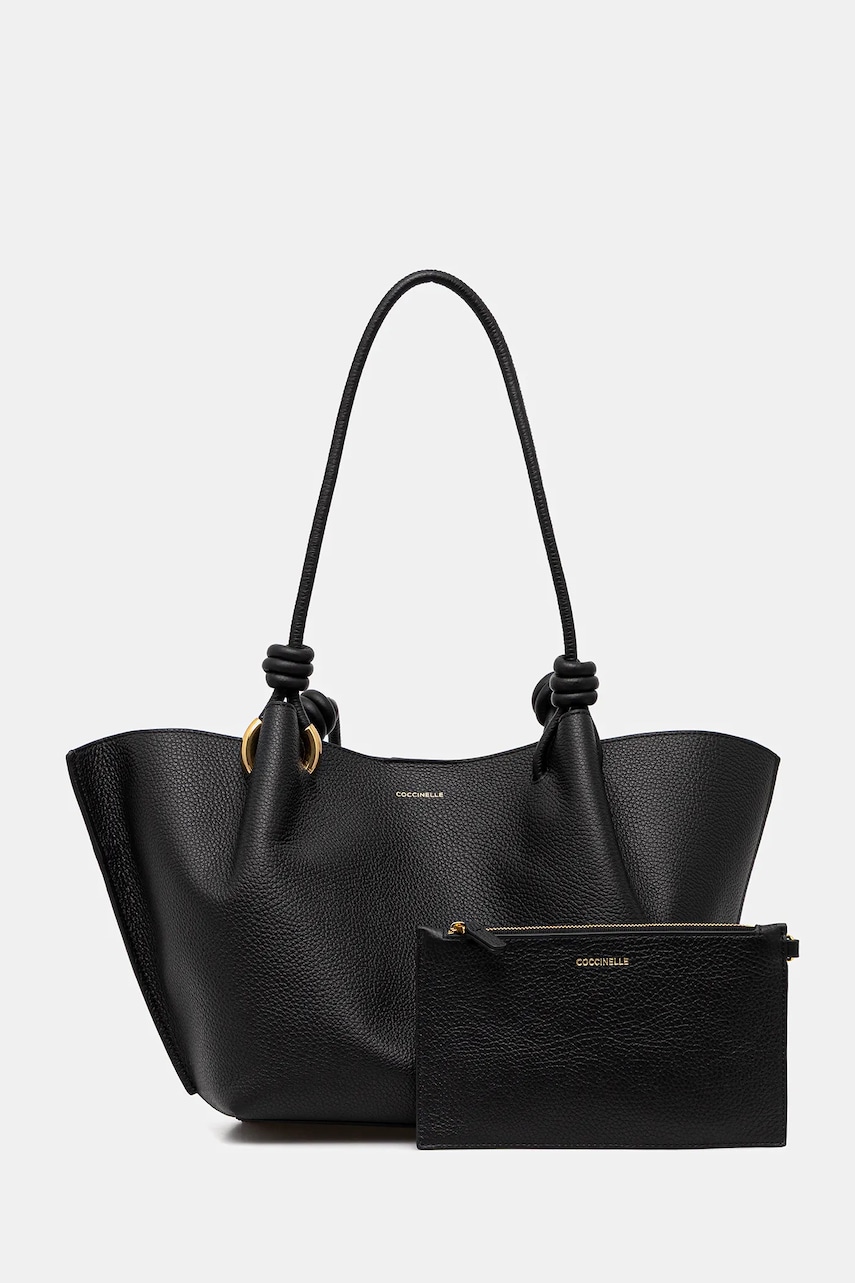 Coccinelle shopper γυναικείο δερμάτινο FINN