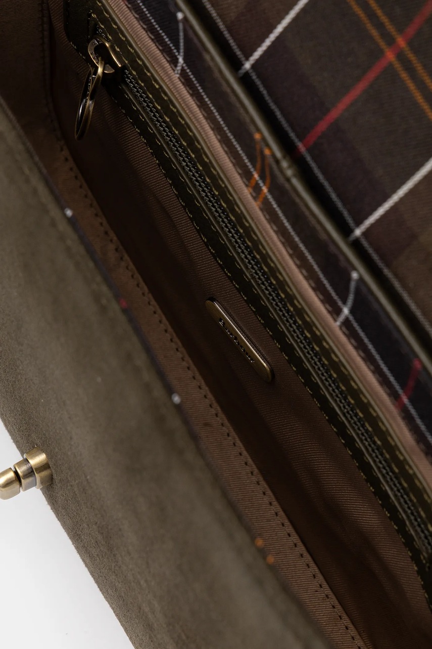 Semišová kabelka Barbour Rosa (obrázek 5)