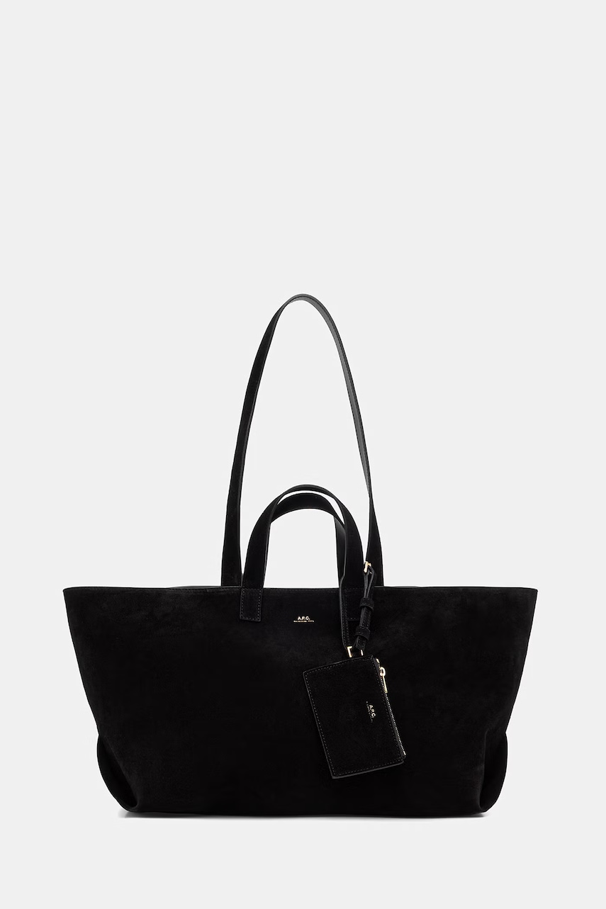A.P.C. shopper γυναικεία δέρμα σουέτ LE DRUMMER