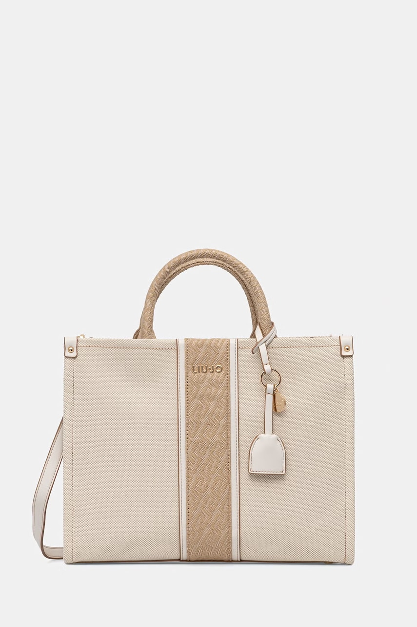 Liu Jo tote bag pentru femei, din bumbac